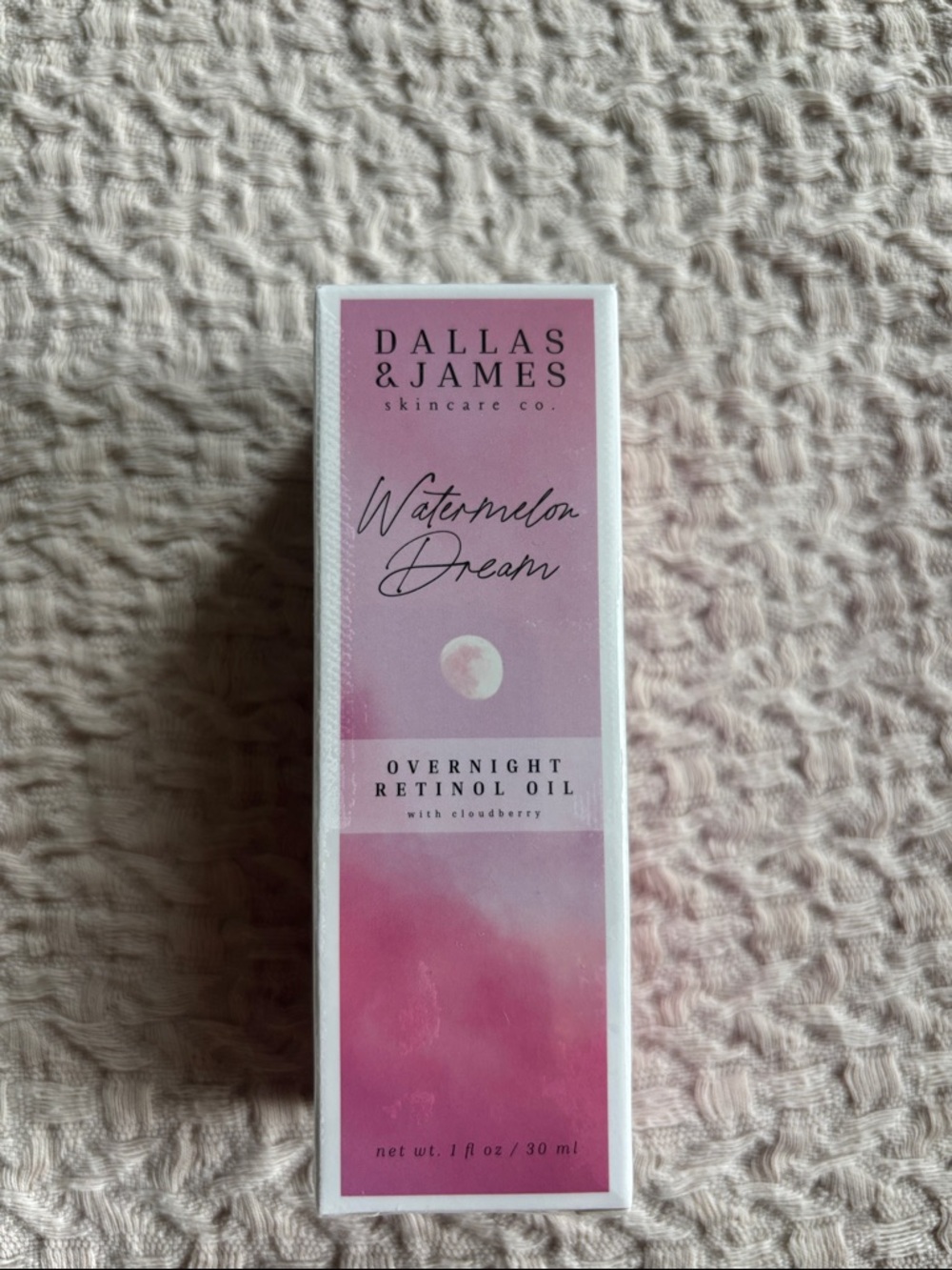 Dallas & James Watermelon Dream Overnight Retinol Oil
